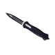 Spring Assisted Knife, OTF Knife, Double-Edge Blade, High Carbon Stainless Steel, Ideal Gift for Men and Women