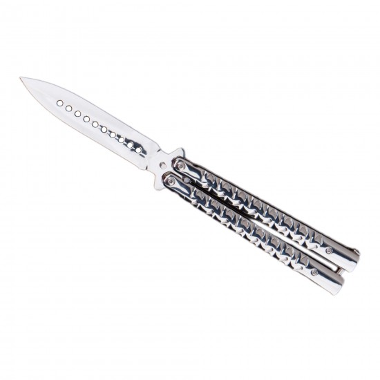 Butterfly Knife, Balisong Knife, Razor Sharp Blade, High Carbon Stainless Steel Handle, Ideal Gift for Men and Women