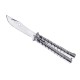 Butterfly Knife, Balisong Knife, Razor Sharp Blade, High Carbon Stainless Steel Handle, Ideal Gift for Men and Women