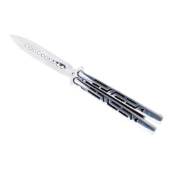 Butterfly Knife, Balisong Knife, Razor Sharp Blade, High Carbon Stainless Steel Handle, Ideal Gift for Men and Women