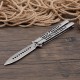 Butterfly Knife, Balisong Knife, Razor Sharp Blade, High Carbon Stainless Steel Handle, Ideal Gift for Men and Women