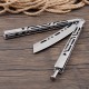 Butterfly Knife, Balisong Knife, Razor Sharp Blade, High Carbon Stainless Steel Handle, Ideal Gift for Men and Women