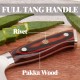 8 Inch Chef's Knife, AUS 10 Steel Core, Pakkawood Handle,Professional Ultra Sharp Kitchen Knives for Cooking, Triple Rivet Full Tang, Knives Choice & Kitchen Gadgets